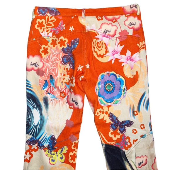 NWOT - Birds, Butterflies, Floral , Whimsy Fitted Flare Corduroys - Picture 5 of 15